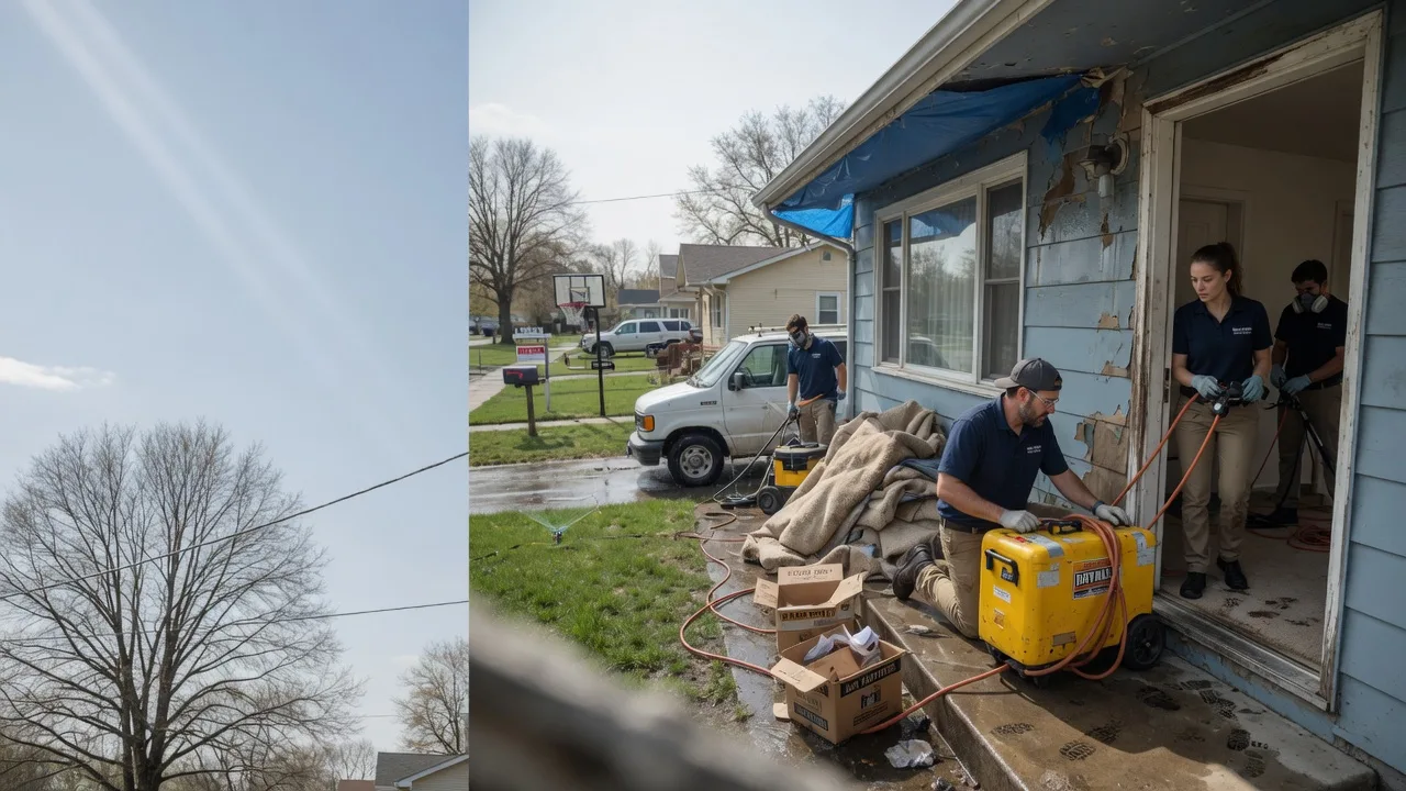 Basement Flood Cleanup in Port William, OH near me